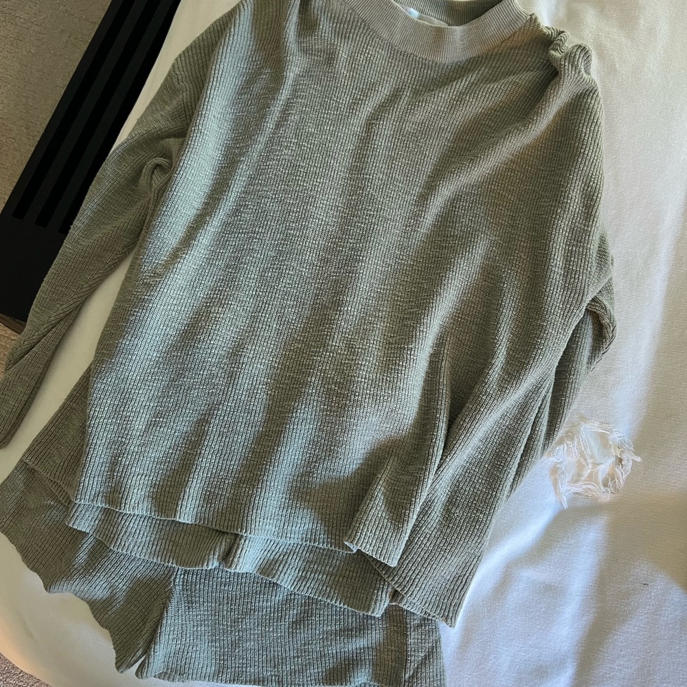 FREE PEOPLE OLIVE GREEN SET